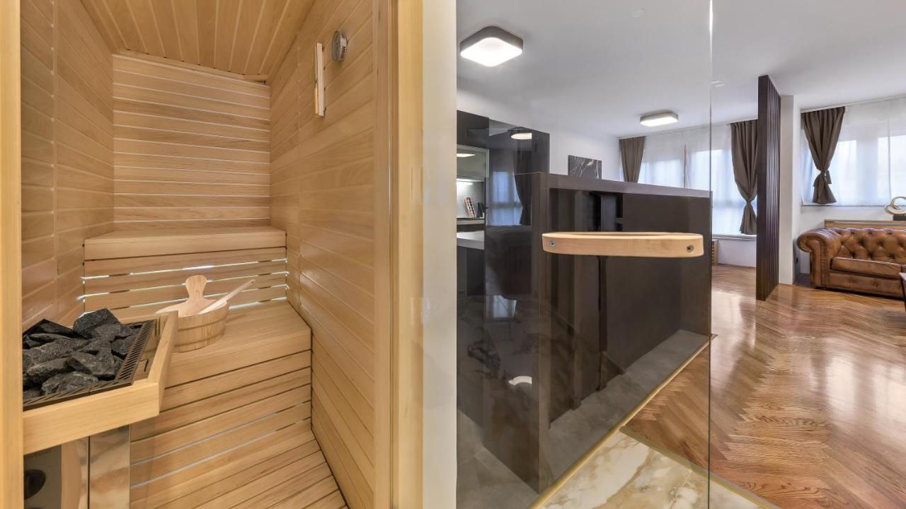 President Apartment With Sauna Zagreb Exterior foto